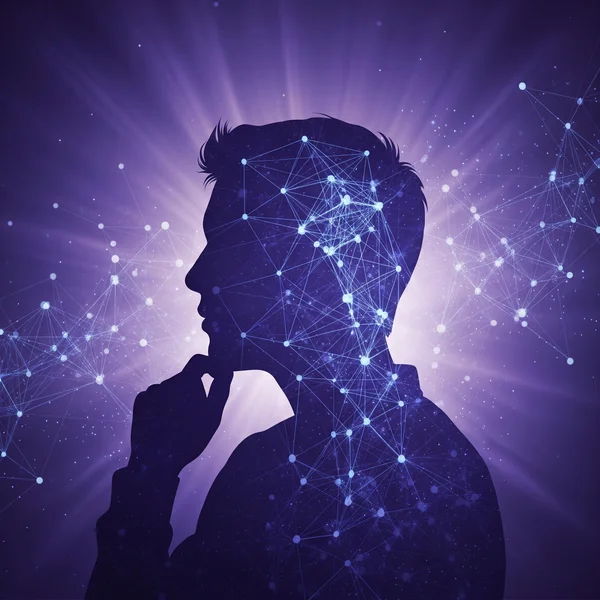 Abstract concept of online self-discovery and autism screening