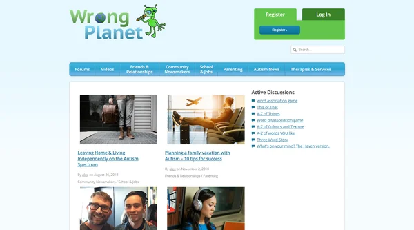 Wrong Planet Online Community