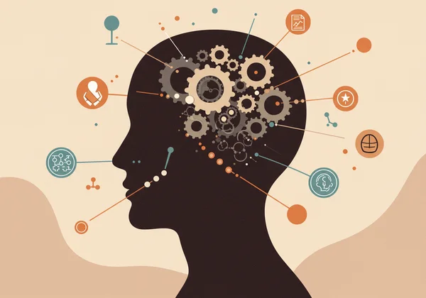 Person exploring self-discovery of autistic traits, spectrum