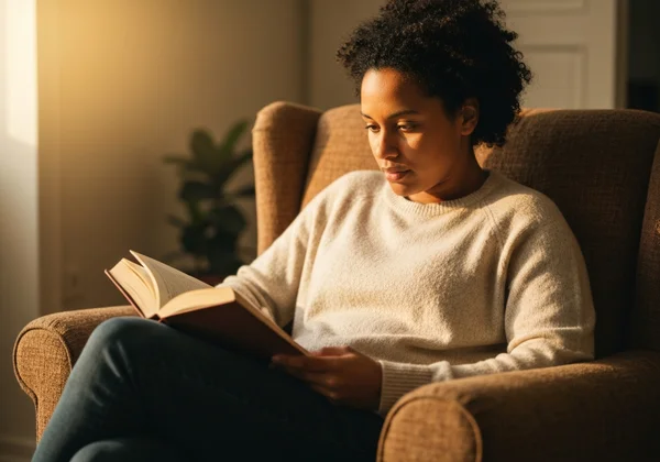 Person taking an online autistic spectrum test on a laptop