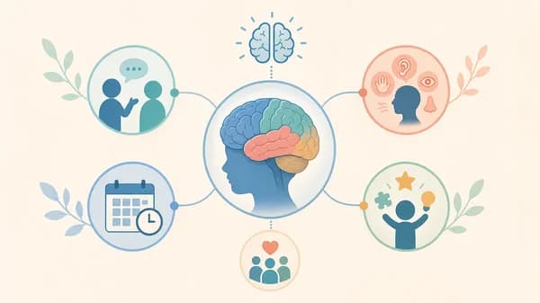 Autism condition concept map